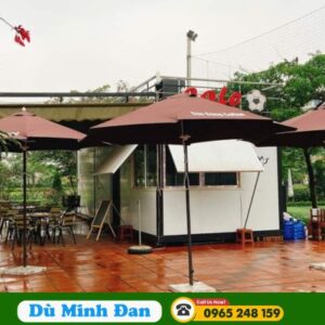 dù đứng tâm tròn 3m