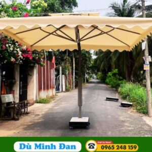 dù lệch tâm vuông 4m