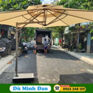 mẫu dù lệch tâm tròn